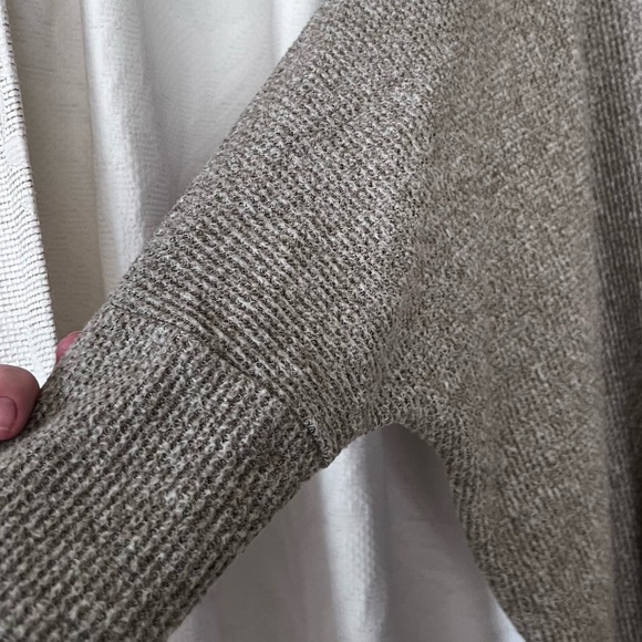 Shop Talulah Knit Oversized Dolman Sleeve Top in Tan size Small - Picture 4 of 11